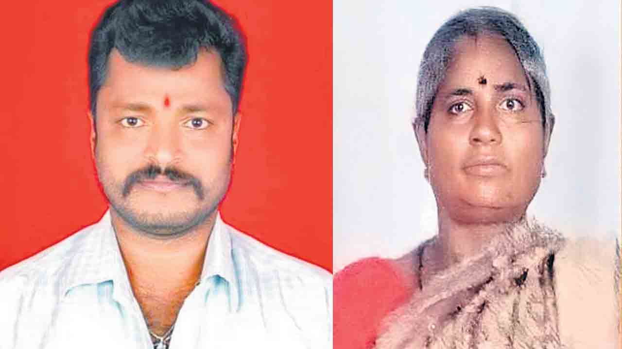 కొడుకు మృతిని తట్టుకోలేక తల్లి..