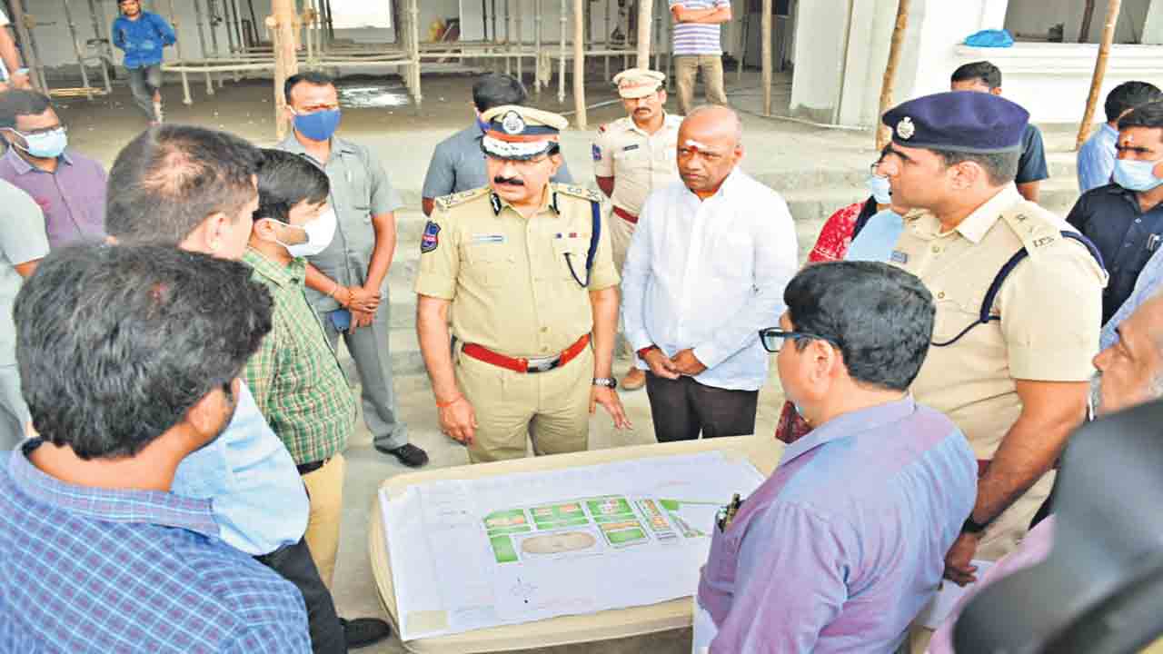 శాంతి భద్రతల పరిరక్షణే ధ్యేయం