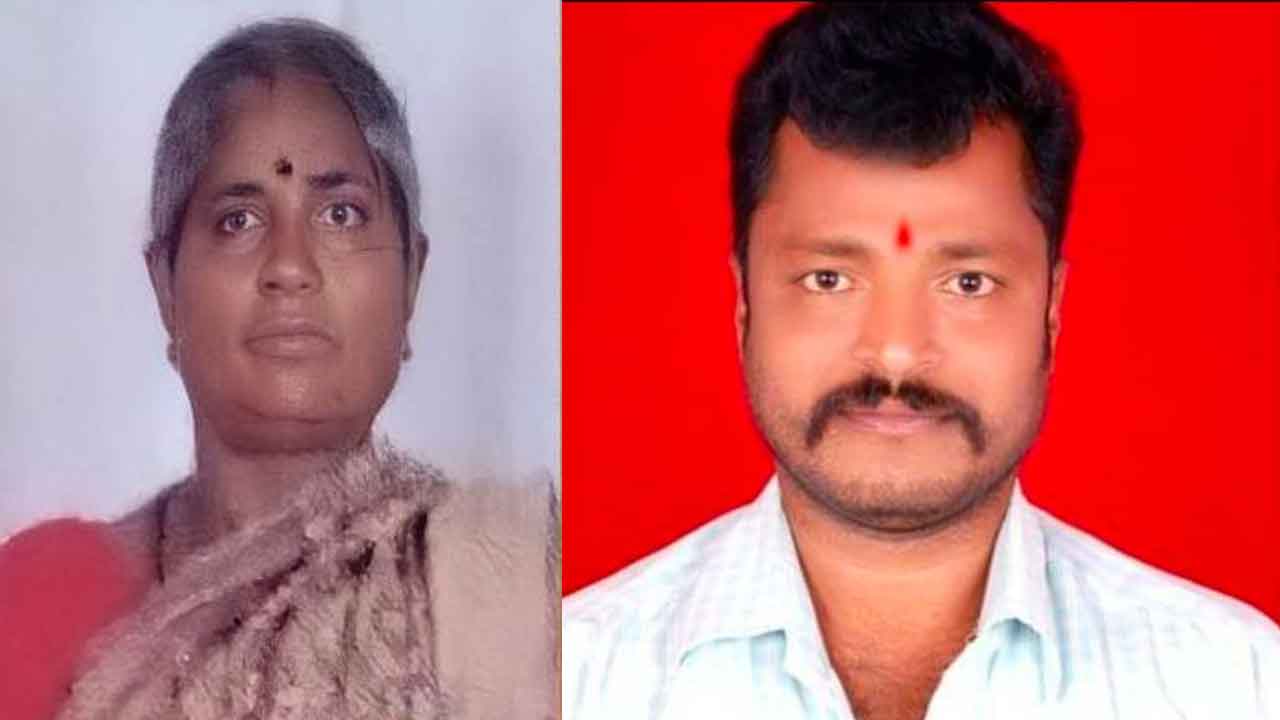 కొడుకు మృతిని తట్టుకోలేక..