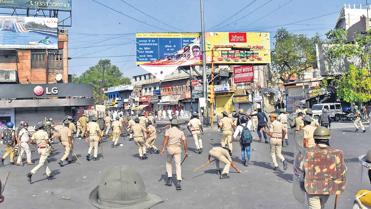 జోధ్‌పూర్‌లో ఉద్రిక్తత