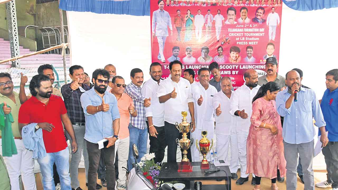 డ్రగ్స్‌ వ్యతిరేక పోరాటంలోతెలంగాణ క్రికెట్‌ టోర్నీ