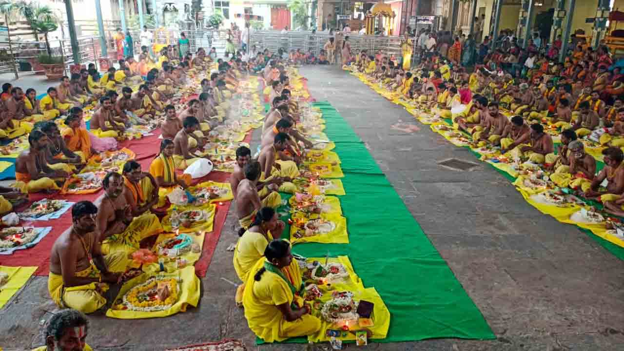 భద్రాద్రిలో శ్రీరామ దీక్ష విరమణ