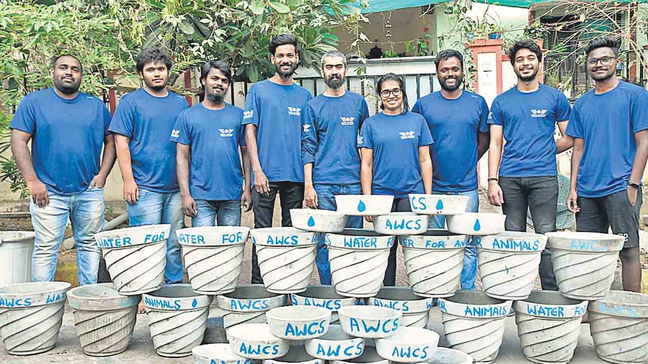 చిన్ని ప్రాణుల చలివేంద్రాలు