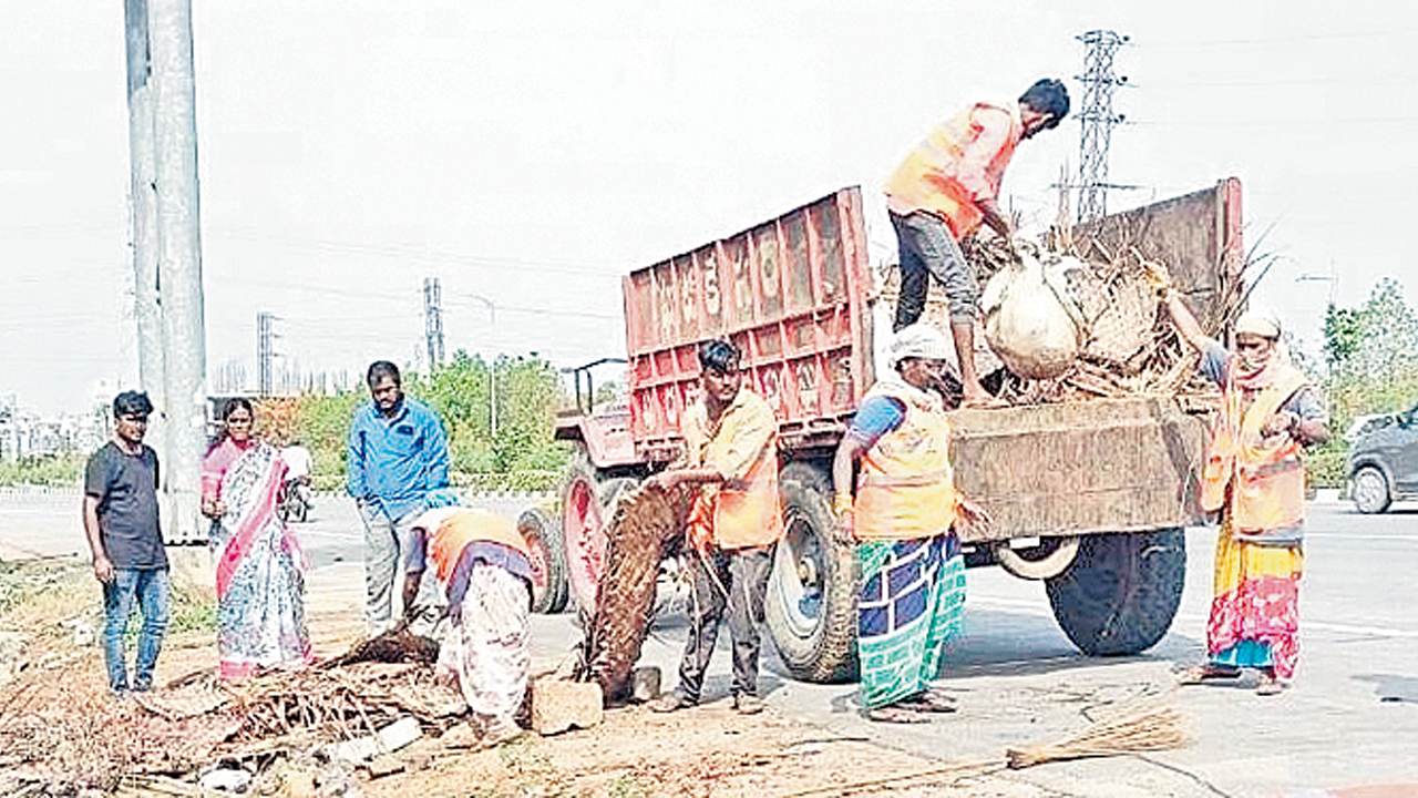 మున్సిపాలిటీలో పారిశుధ్యానికి ప్రాధాన్యం