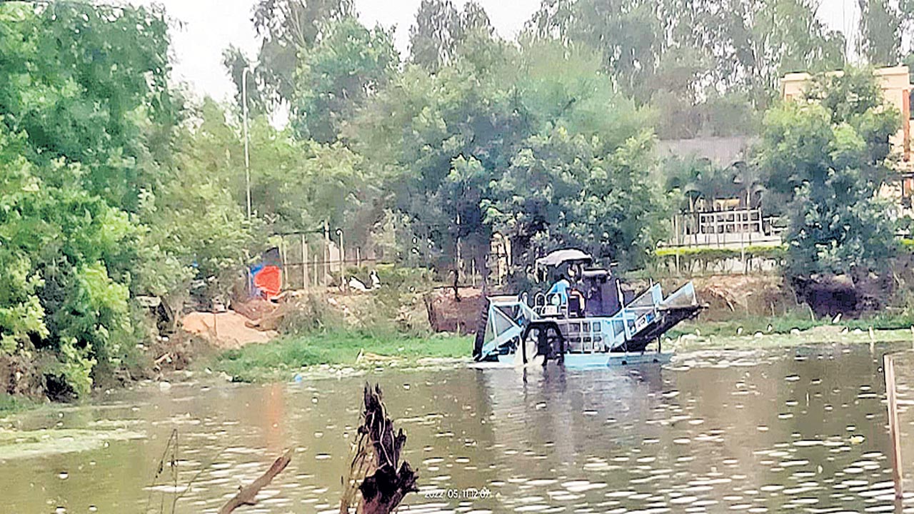 చెరువులు శుభ్రం..