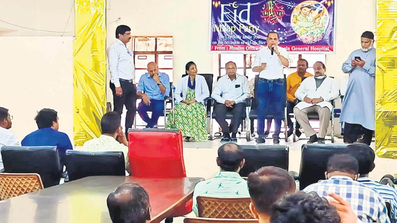 ఉస్మానియా దవాఖానలో ఈద్ మిలాప్
