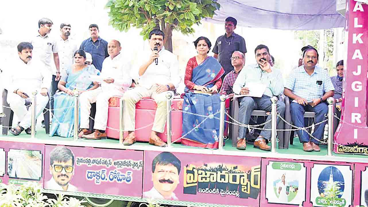 సమస్యల పరిష్కారానికి కృషి