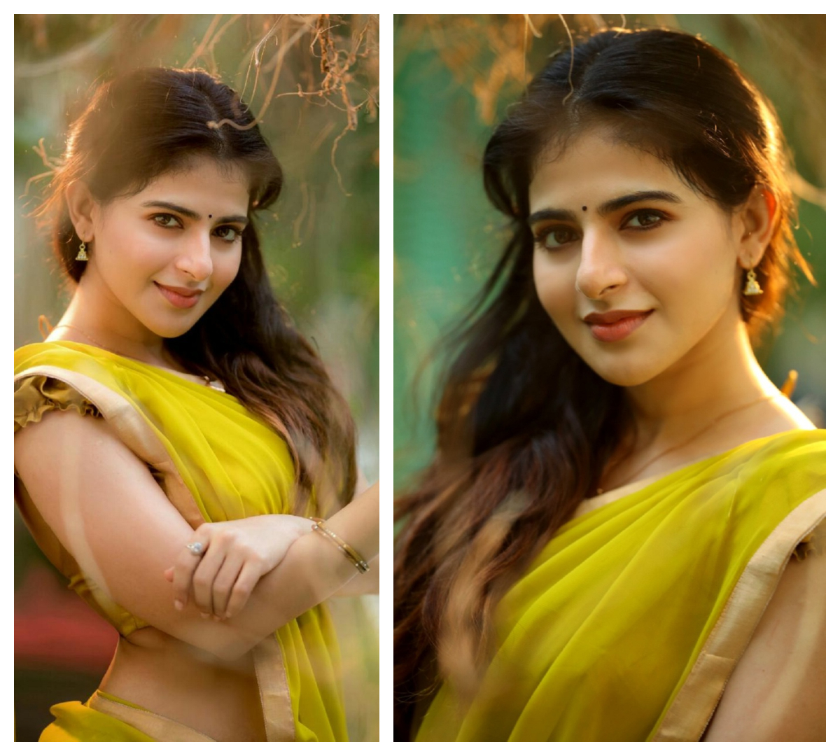 Iswarya Menon | చీర‌క‌ట్టులో చూడముచ్చటగా తమిళ బ్యూటీ ఐశ్వర్య మీనన్..