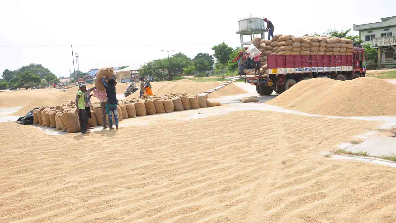 వడ్ల కొనుగోళ్లు శరవేగంగా