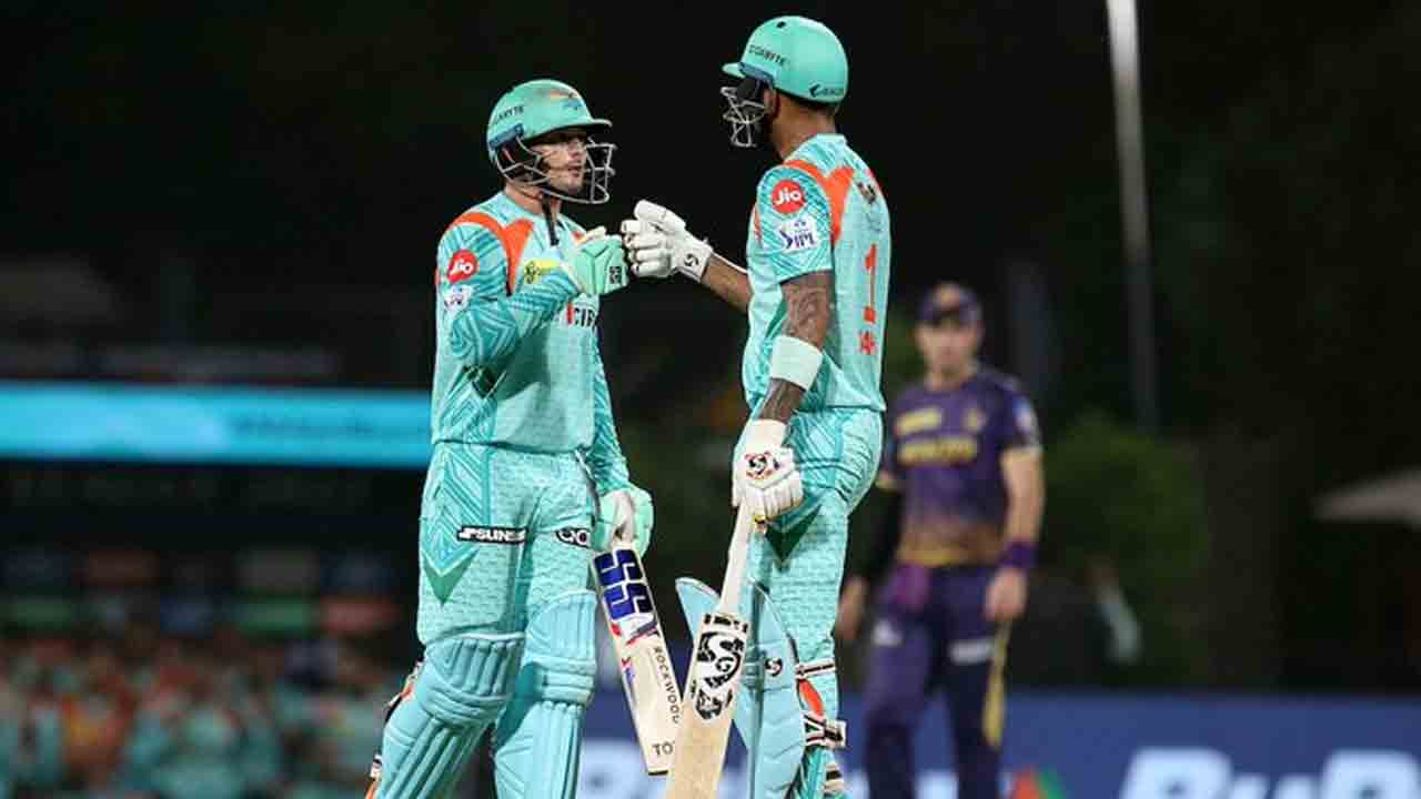 KKR vs LSG | ధాటిగా ఆడుతున్న ఓపెనర్లు.. 10 ఓవర్లకు లక్నో స్కోరు ఎంతంటే?