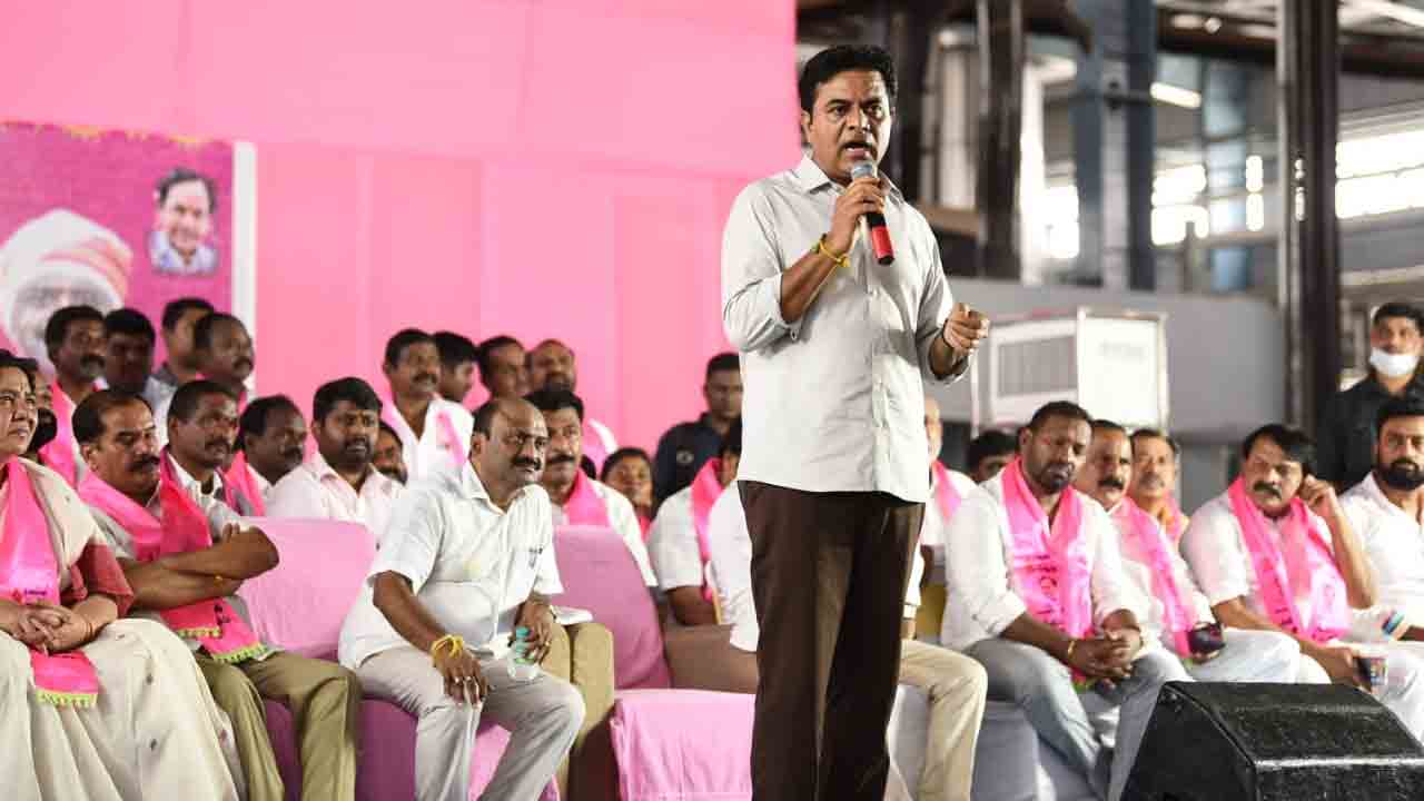 ఎమ్మెల్యే చ‌ల్లా ధ‌ర్మారెడ్డిపై మంత్రి కేటీఆర్ ప్ర‌శంస‌లు