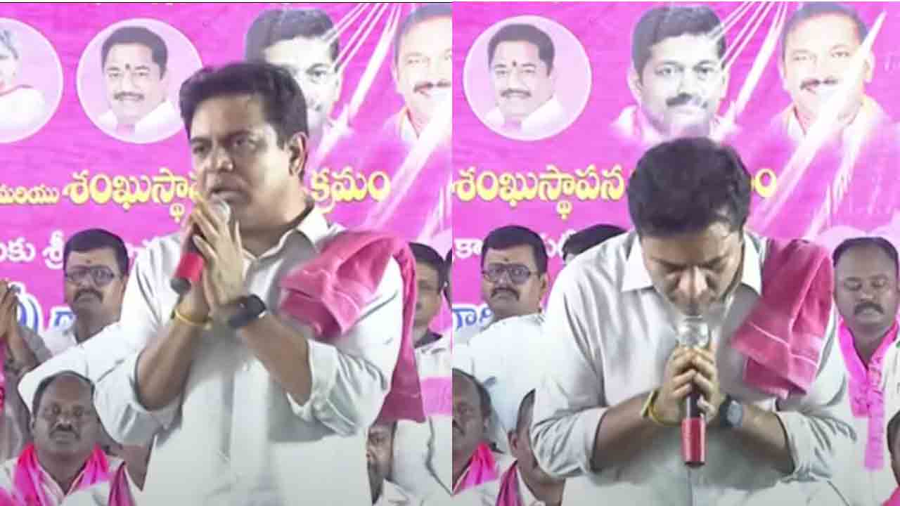 ప్రాజెక్టుల‌కు భూములిచ్చిన‌ రైతులంద‌రికీ పాదాభివంద‌నాలు : మంత్రి కేటీఆర్