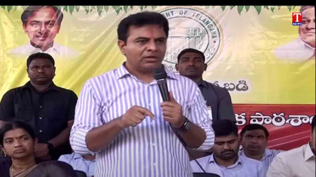 ద‌మ్ముంటే క‌రీంన‌గ‌ర్‌కు రూ. 1000 కోట్లు తీసుకురా.. బండికి కేటీఆర్ స‌వాల్