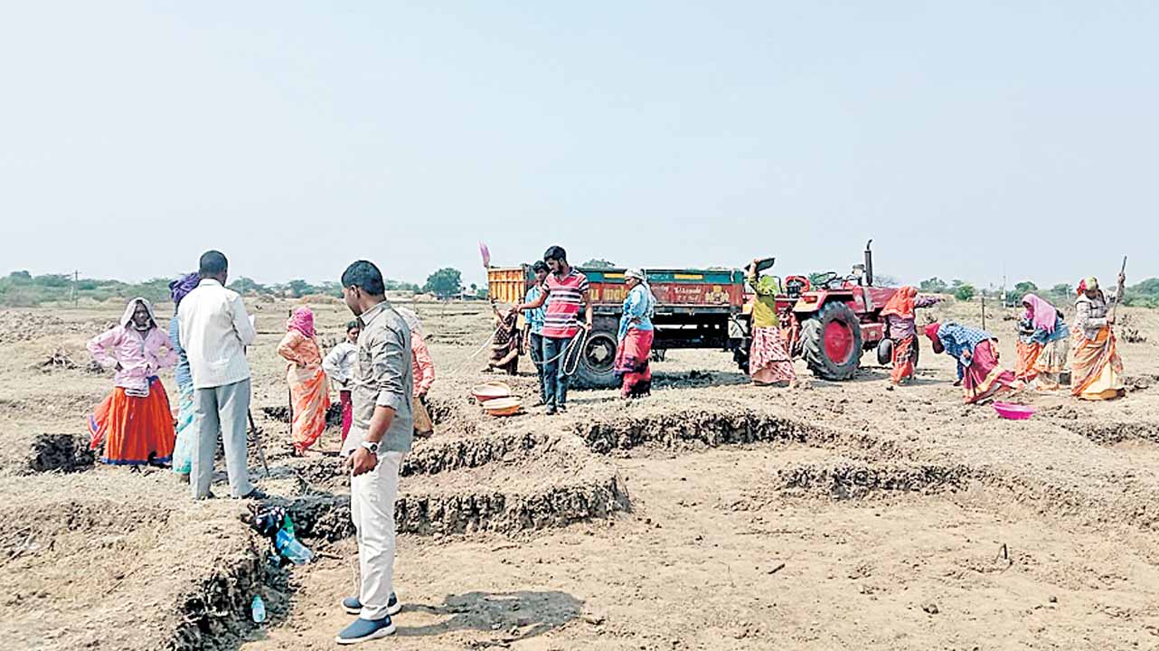 కూలీలకు వరం ఉపాధి