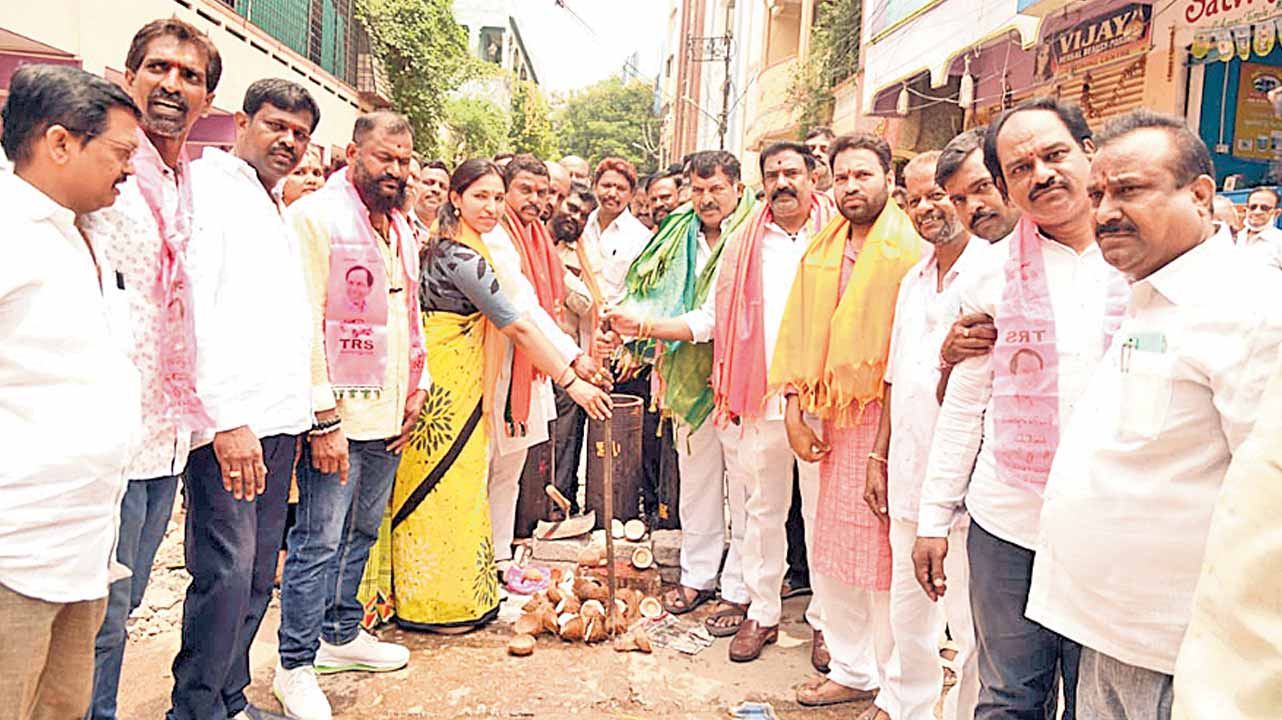 డ్రైనేజీ సమస్యకు పరిష్కారం