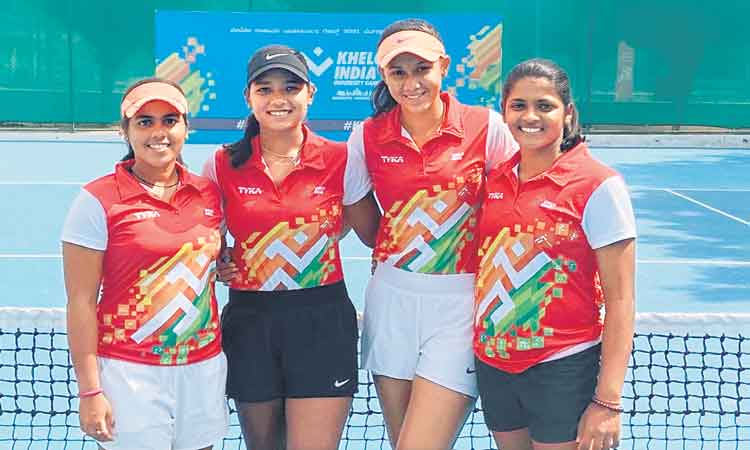 ఫైనల్లో ఉస్మానియా టెన్నిస్‌ టీమ్‌