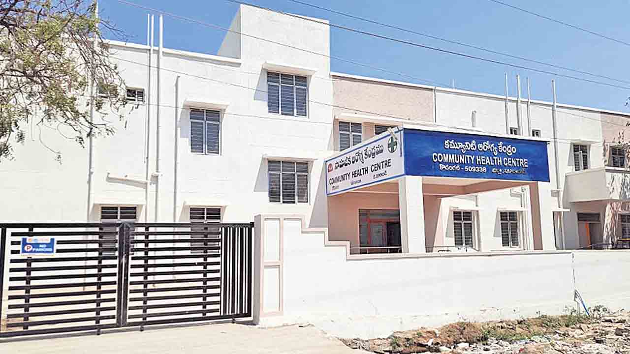 ప్రారంభానికి సాద్ధంగా భవనాలు