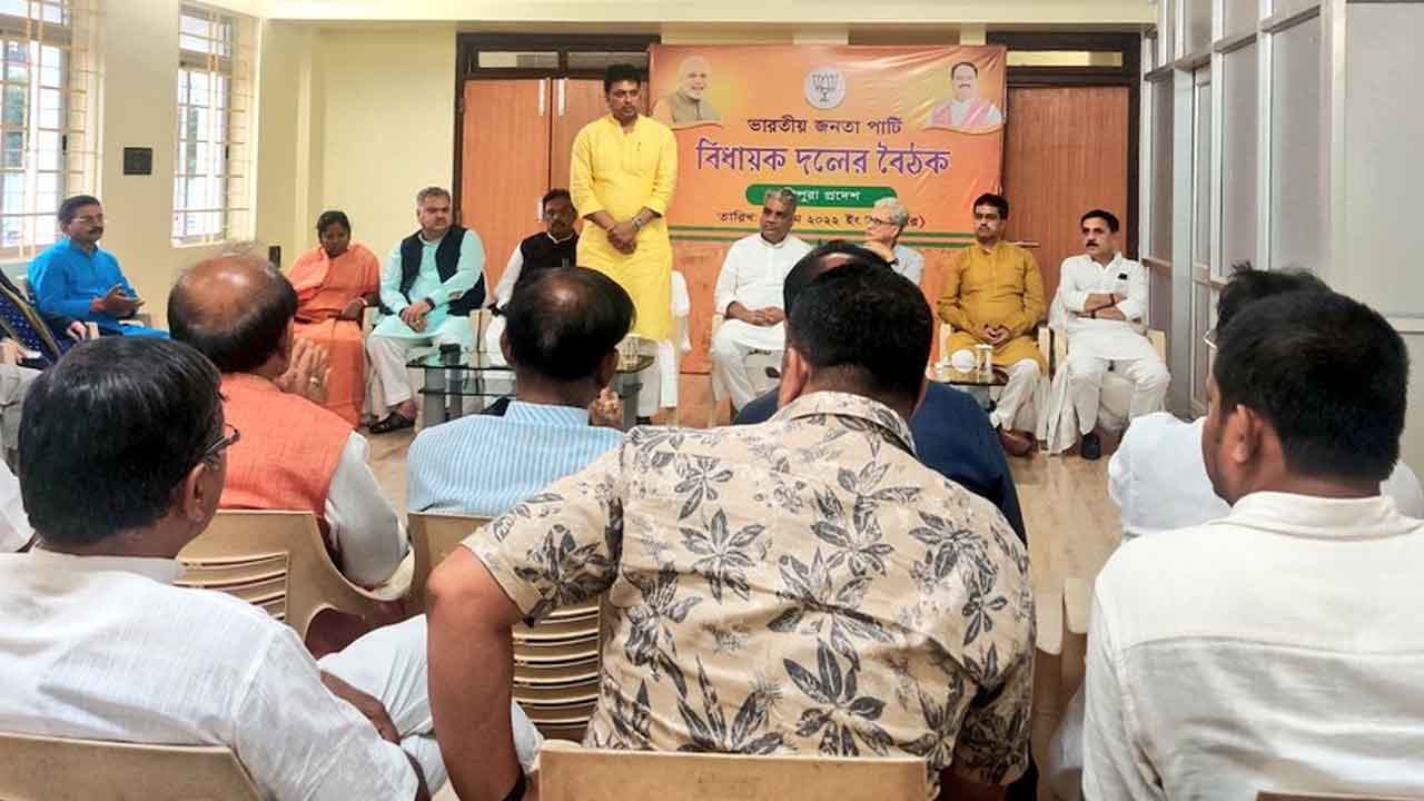 Infighting in Tripura BJP | త్రిపుర బీజేపీలో విభేదాలు.. సీఎంగా జిష్ణుదేవ్ చేయాల‌ని అస‌మ్మ‌తి వాగ్వాదం