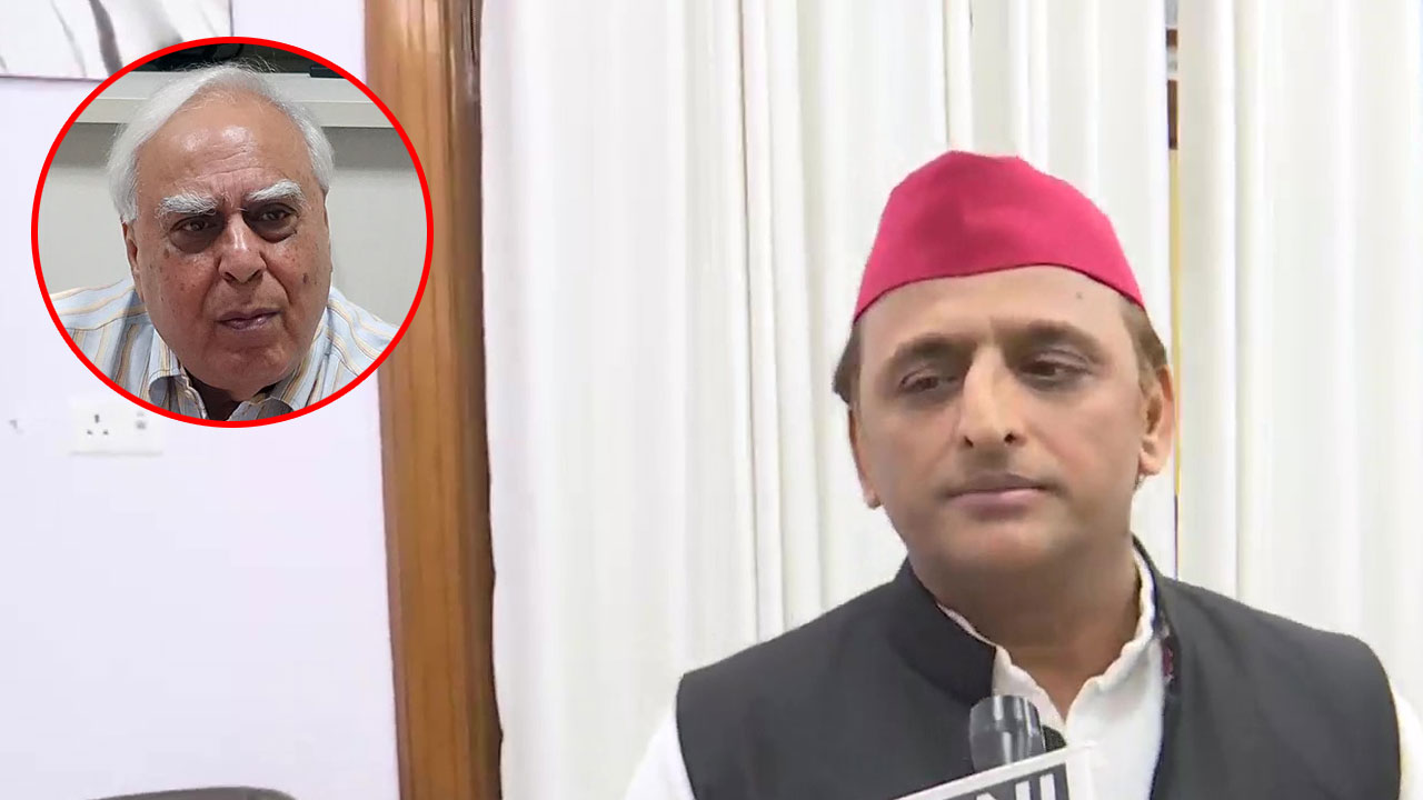 పార్టీ మ‌ద్ద‌తుతోనే సిబ‌ల్ రాజ్య‌స‌భ‌కు వెళ్తున్నారు : అఖిలేశ్ యాద‌వ్‌