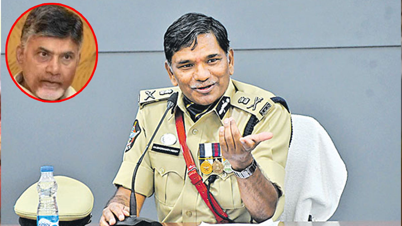 ఏపీ డీజీపీ వ‌ర్సెస్ మాజీ సీఎం చంద్ర‌బాబు
