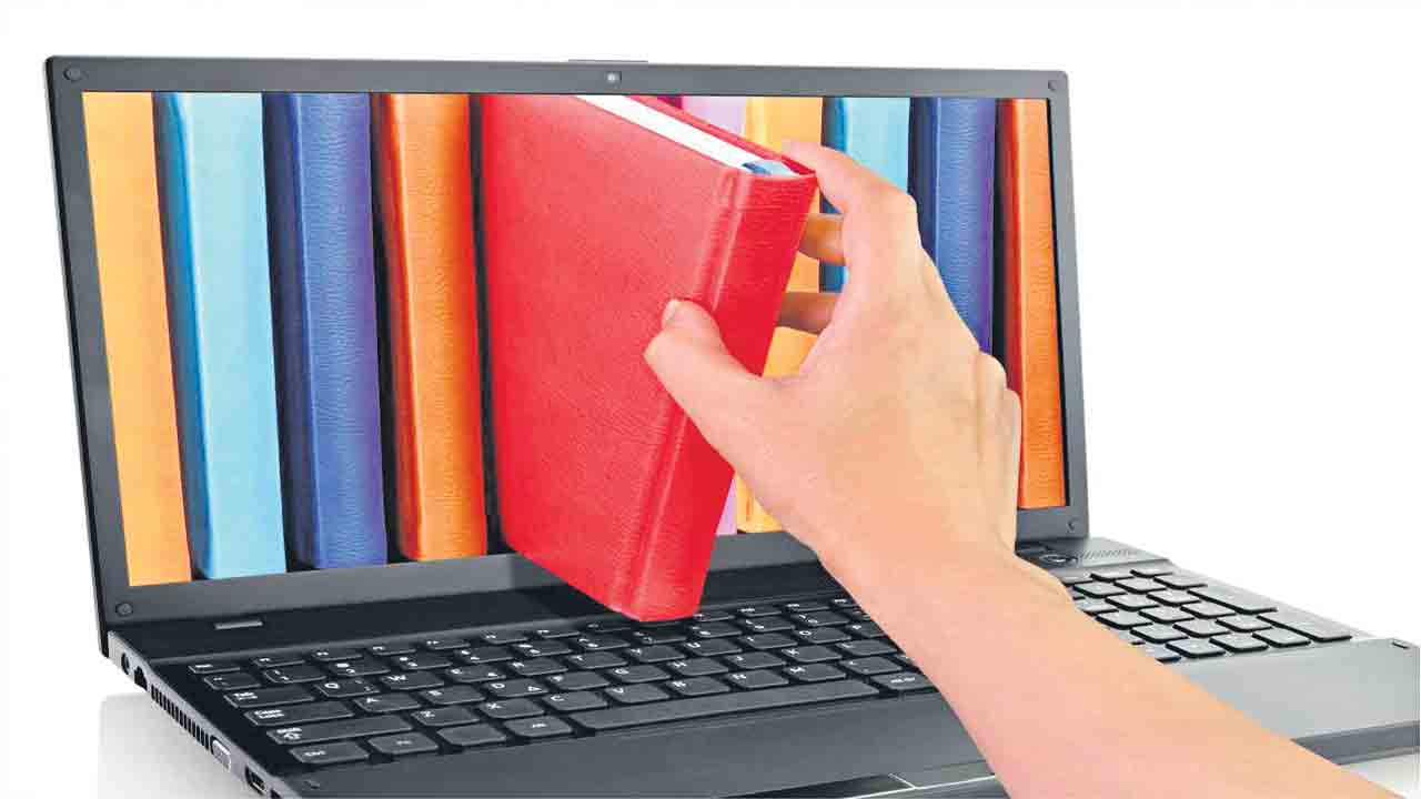 అరచేతిలో.. ఈ- లైబ్రరీ