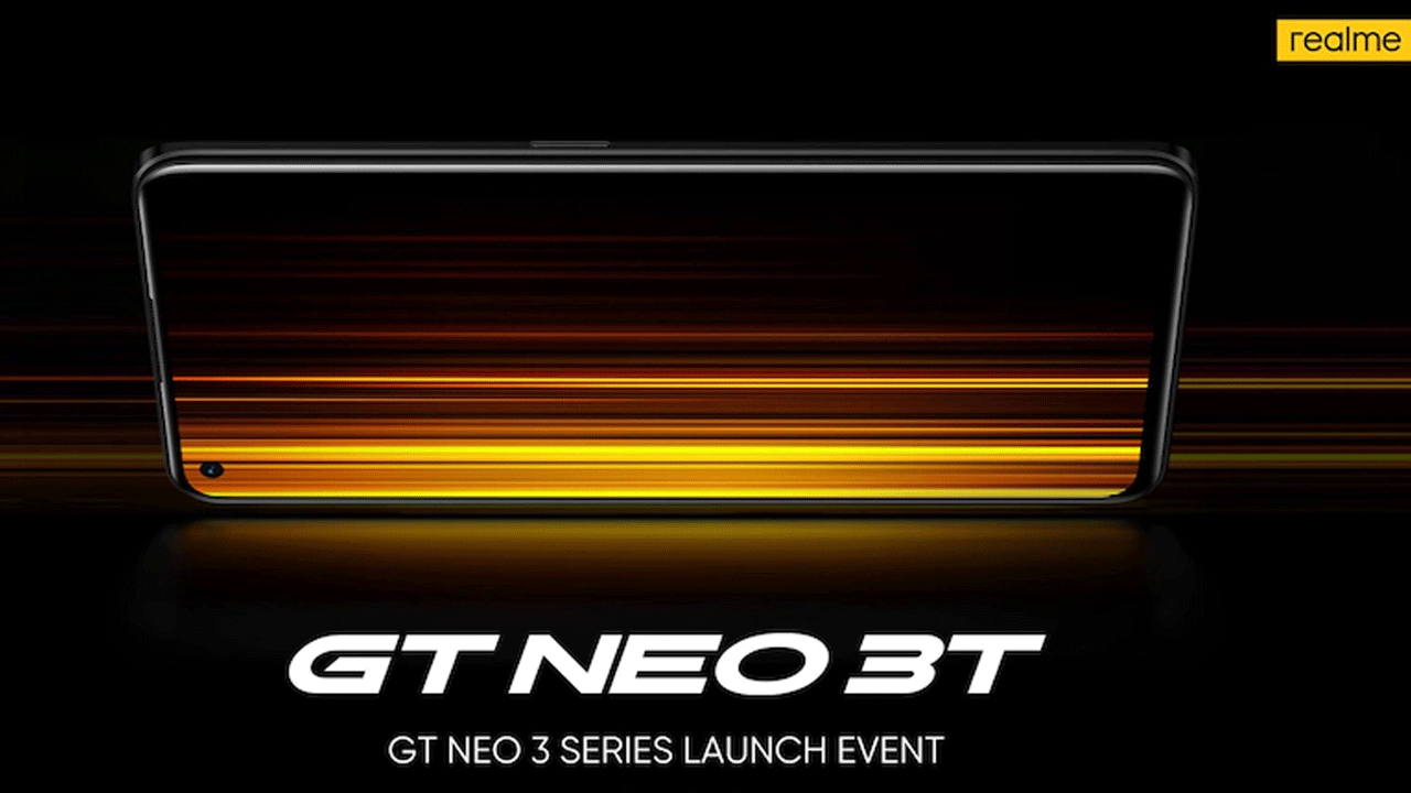 Realme | 150డ‌బ్ల్యూ ఫాస్ట్‌చార్జింగ్‌తో త్వ‌ర‌లో రియ‌ల్‌మి జీటీ నియో 3టీ లాంఛ్‌!