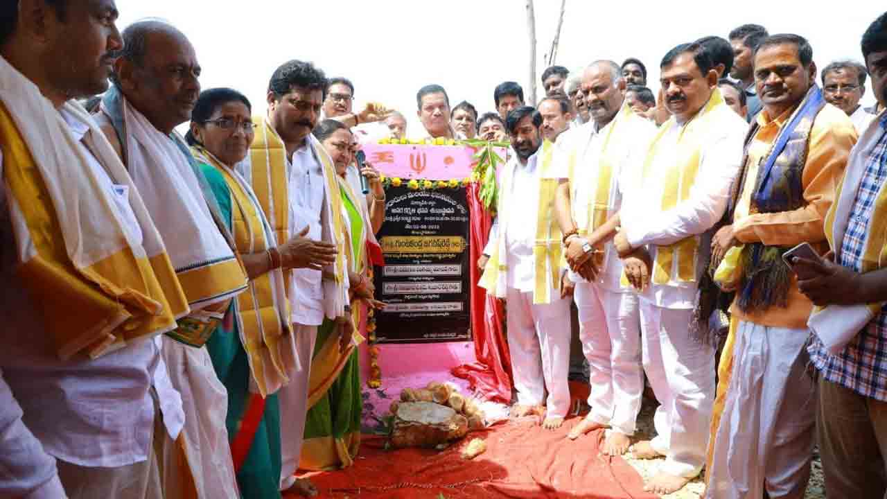 సకల వసతులతో ‘బ్రాహ్మణ అపర కర్మశాల’ నిర్మాణం : మంత్రి జగదీష్‌ రెడ్డి