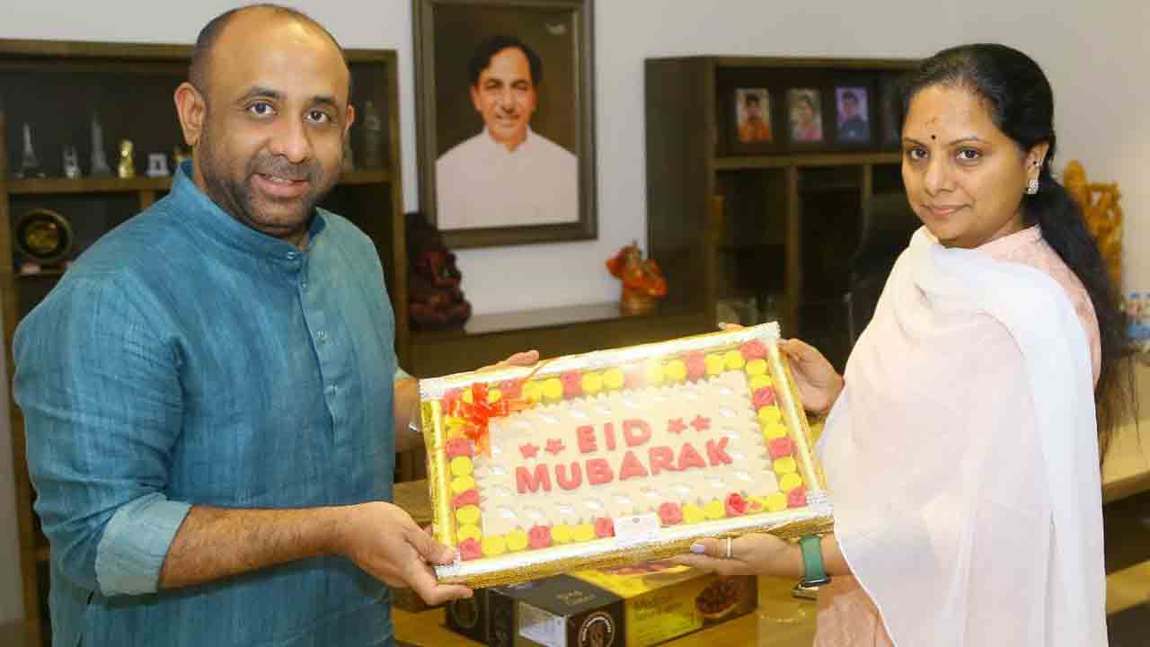 MLC Kavitha | ఎమ్మెల్సీ కవితను కలిసిన ఎమ్మెల్యే షకీల్ అహ్మద్