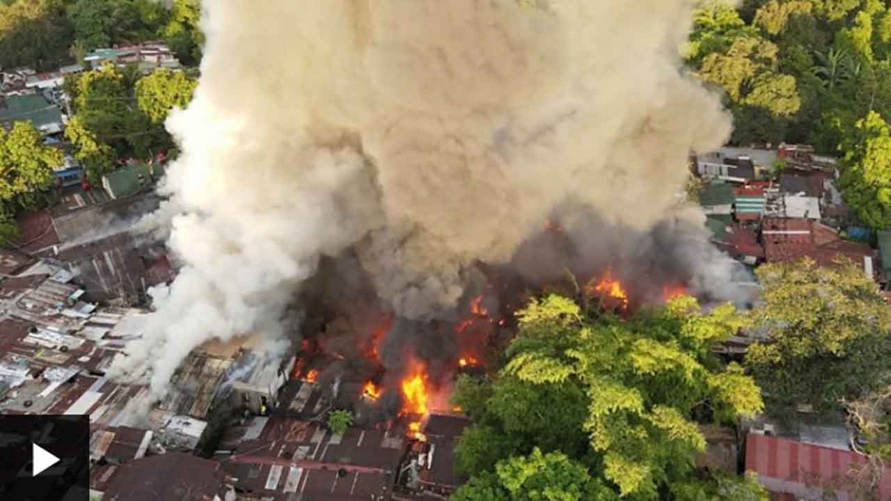 ఫిలిప్పీన్స్లో అగ్నిప్రమాదం.. 8 మంది సజీవదహనం