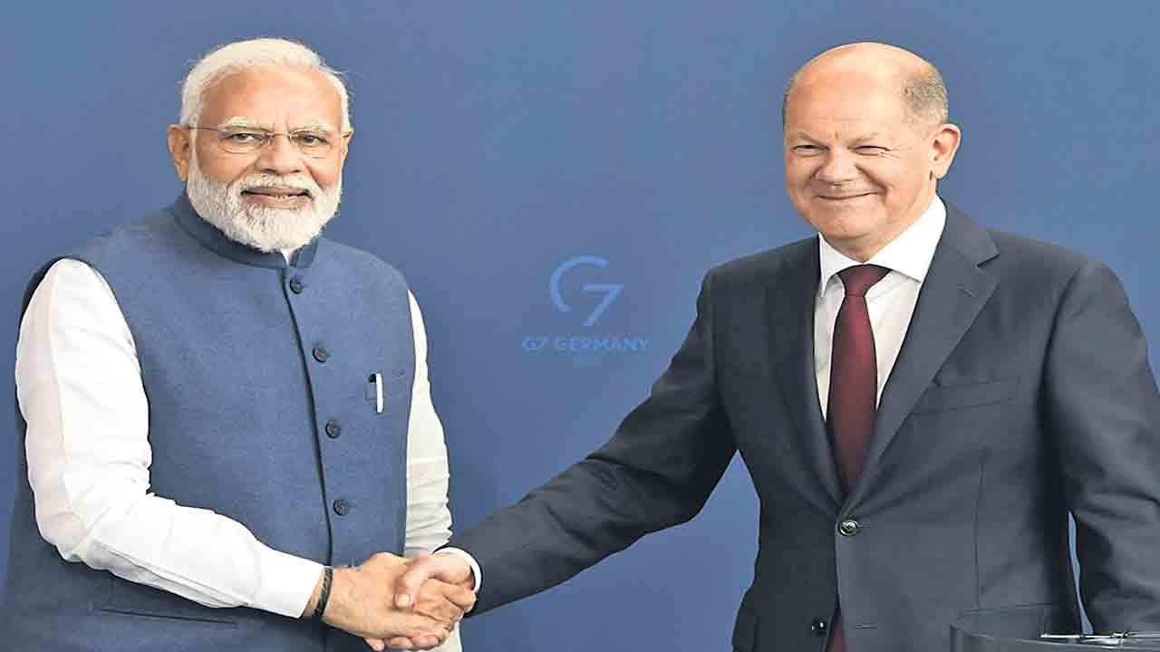 పర్యావరణ పరిరక్షణపై భారత్‌, జర్మనీ సంయుక్త డిక్లరేషన్‌