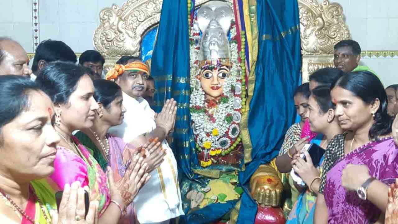 గౌరవెల్లి రిజర్వాయర్‌తో హుస్నాబాద్‌ సస్యశ్యామలం : ఎమ్మెల్యే సతీశ్‌కుమార్‌