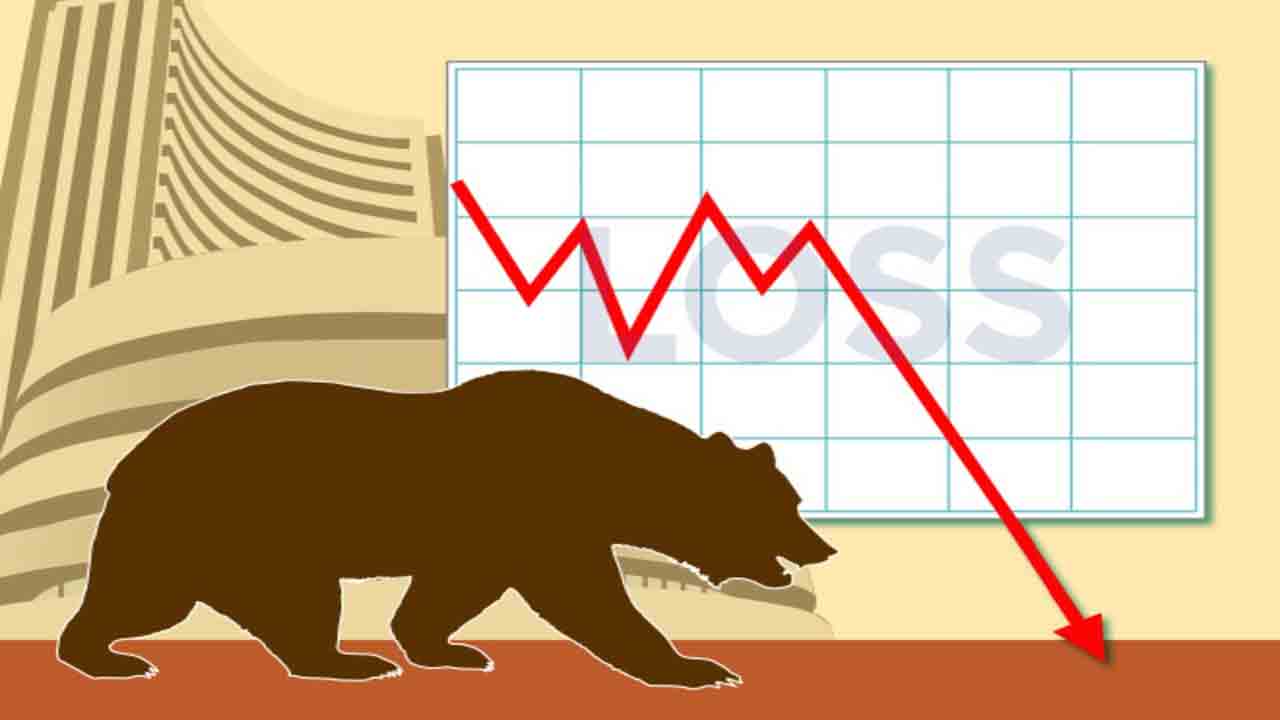 లాభాల నుంచి నష్టాల్లోకి మార్కెట్లు