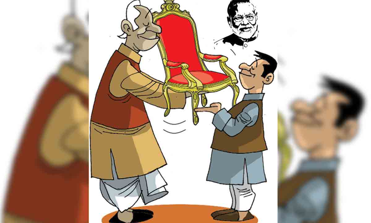 గురివింద బీజేపీ.. వారసత్వ రాజకీయాలకు అడ్డాగా కమలదళం