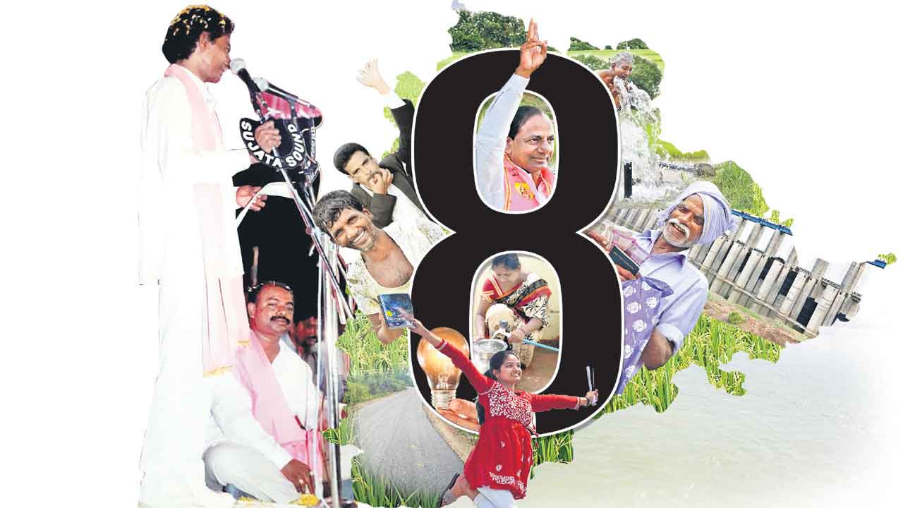 కండ్ల ముందే ఉద్యమ ఫలాలు