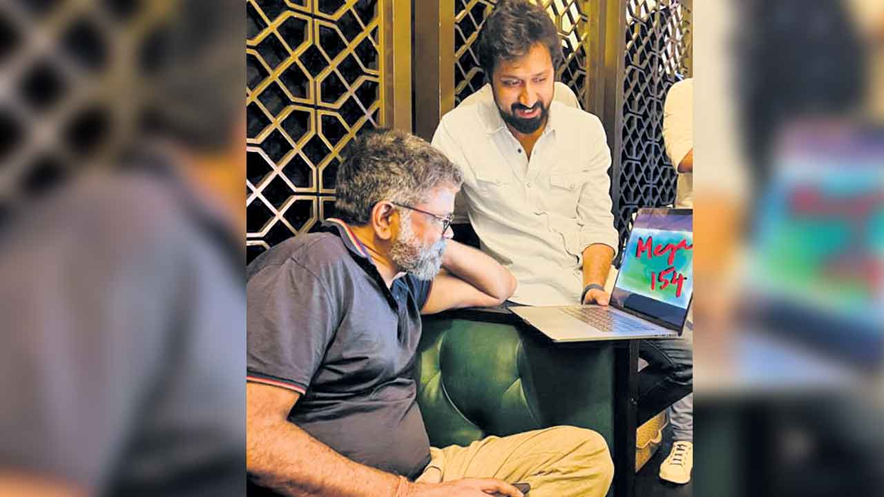 చిరు154 సెట్‌లో సుకుమార్‌