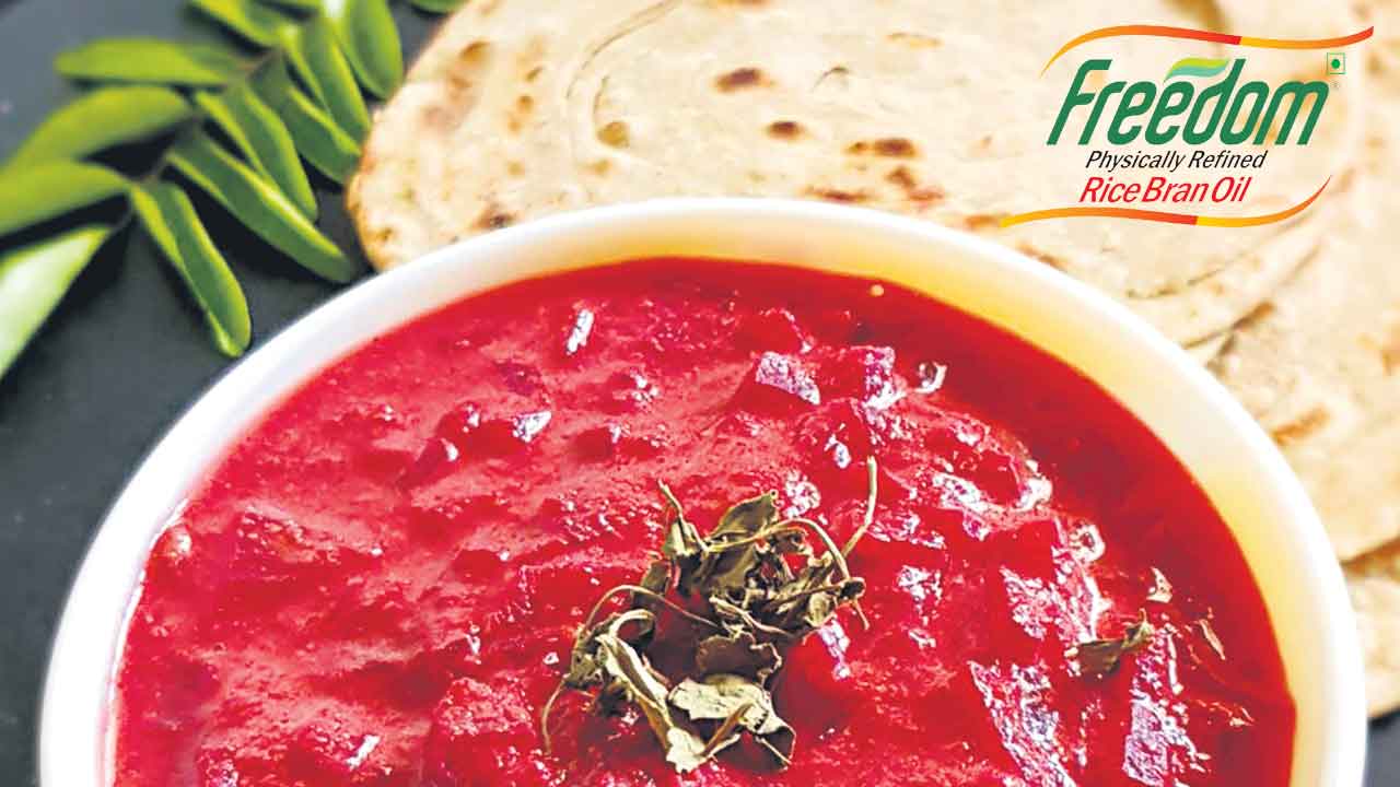 బీట్‌రూట్‌ కుర్మా