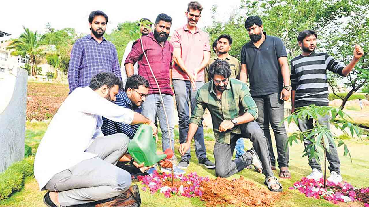 ‘విరాటపర్వం’ చిత్రబృందం ‘గ్రీన్‌ ఇండియా చాలెంజ్‌’