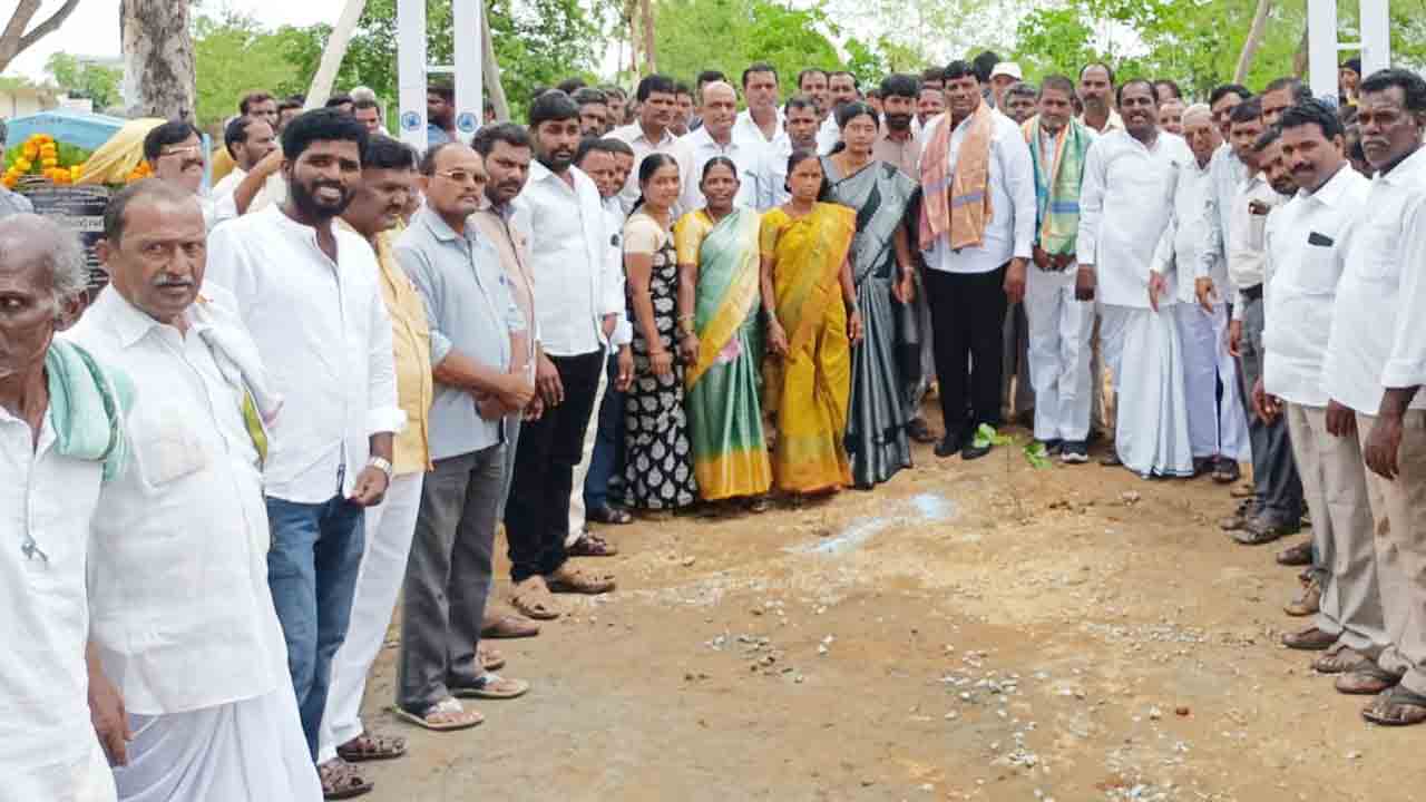 గ్రామాల అభివృద్ధే ప్రభుత్వ ధ్యేయం