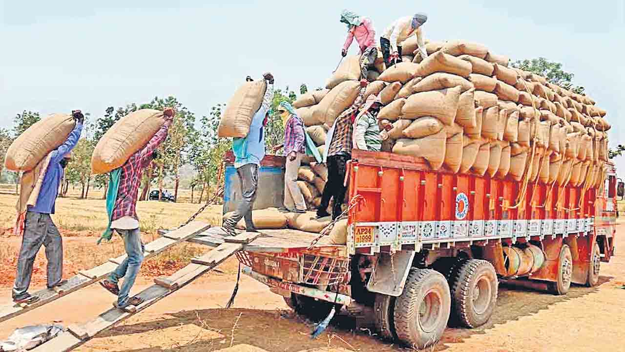 ధాన్యం కొనుగోళ్లు పూర్తి