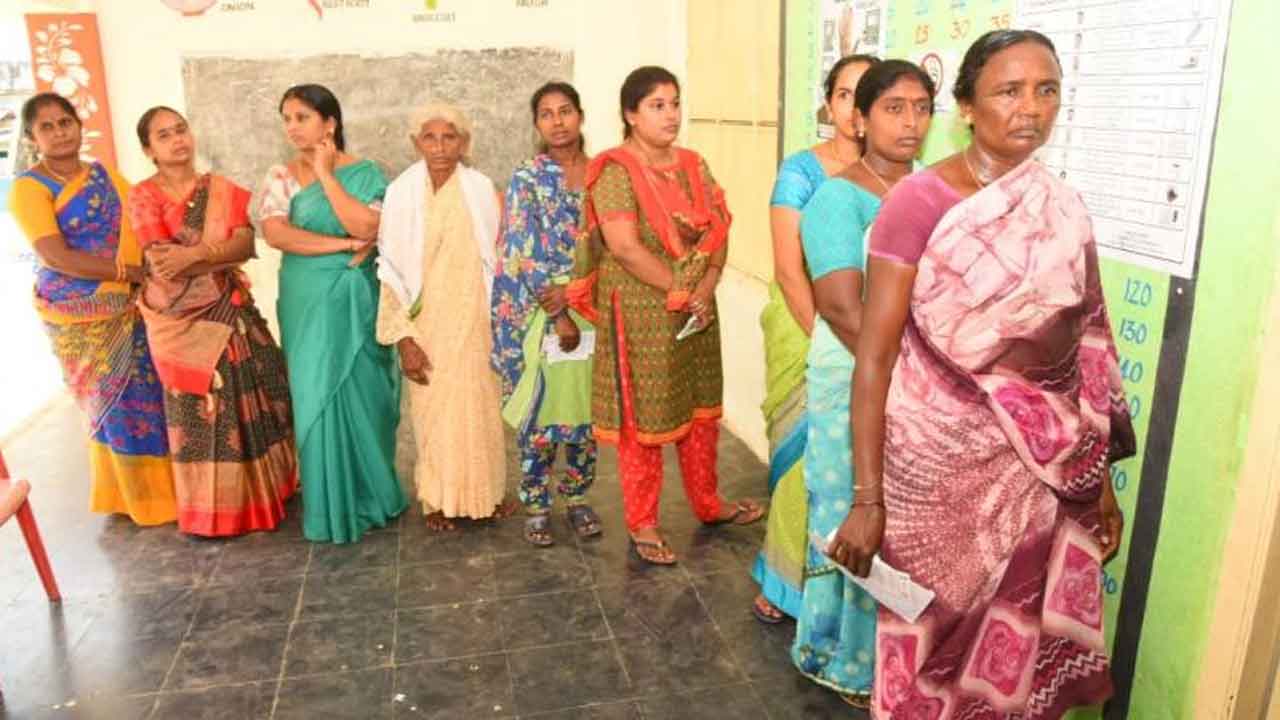 ఆత్మకూరు ఉప ఎన్నిక.. 3గంటలవరకు 55 శాతం పోలింగ్‌