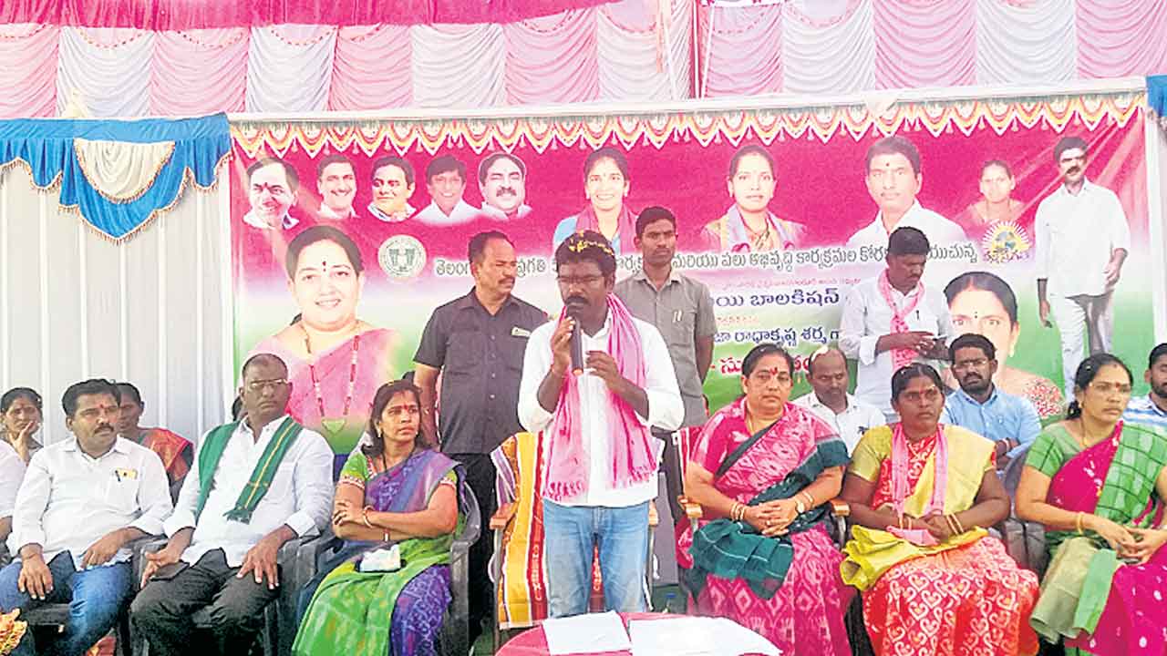 టీఆర్‌ఎస్‌ హయాంలోనే గ్రామాల అభివృద్ధి