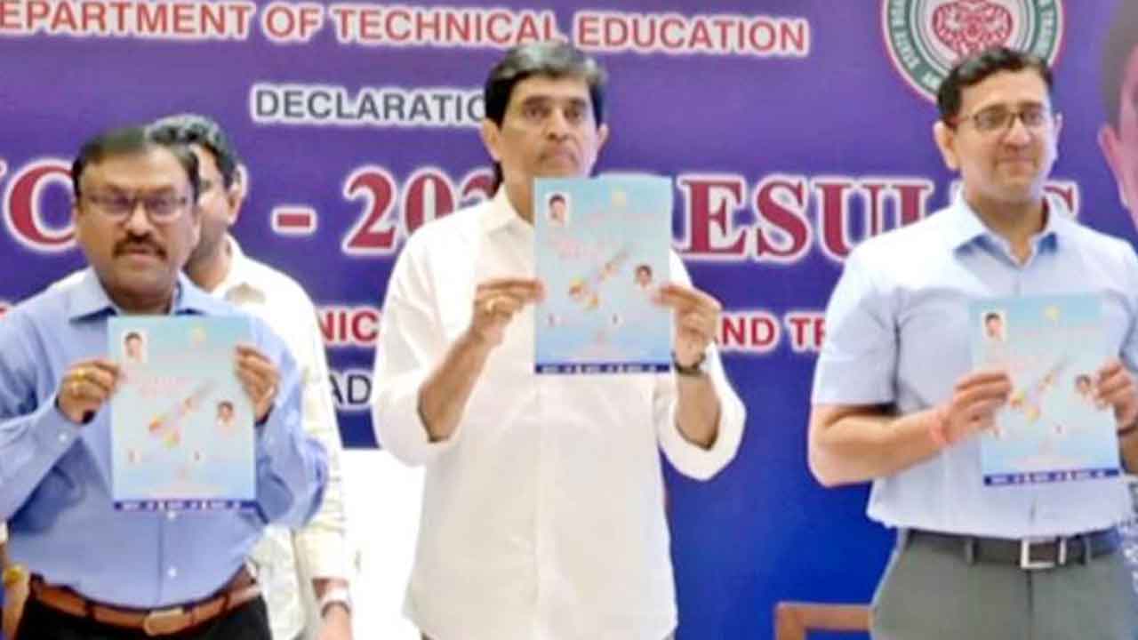 ఏపీలో పాలిసెట్‌-2022 ఫలితాలు విడుదల