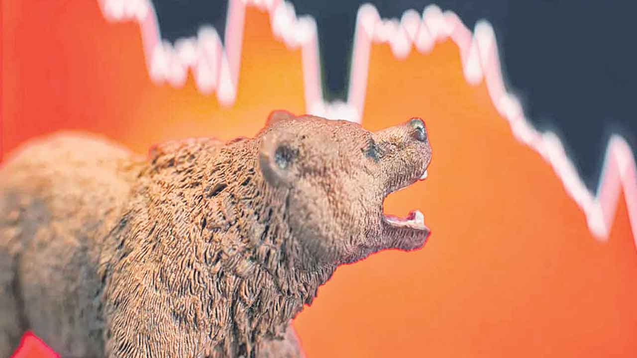 55 వేల దిగువకు సెన్సెక్స్‌