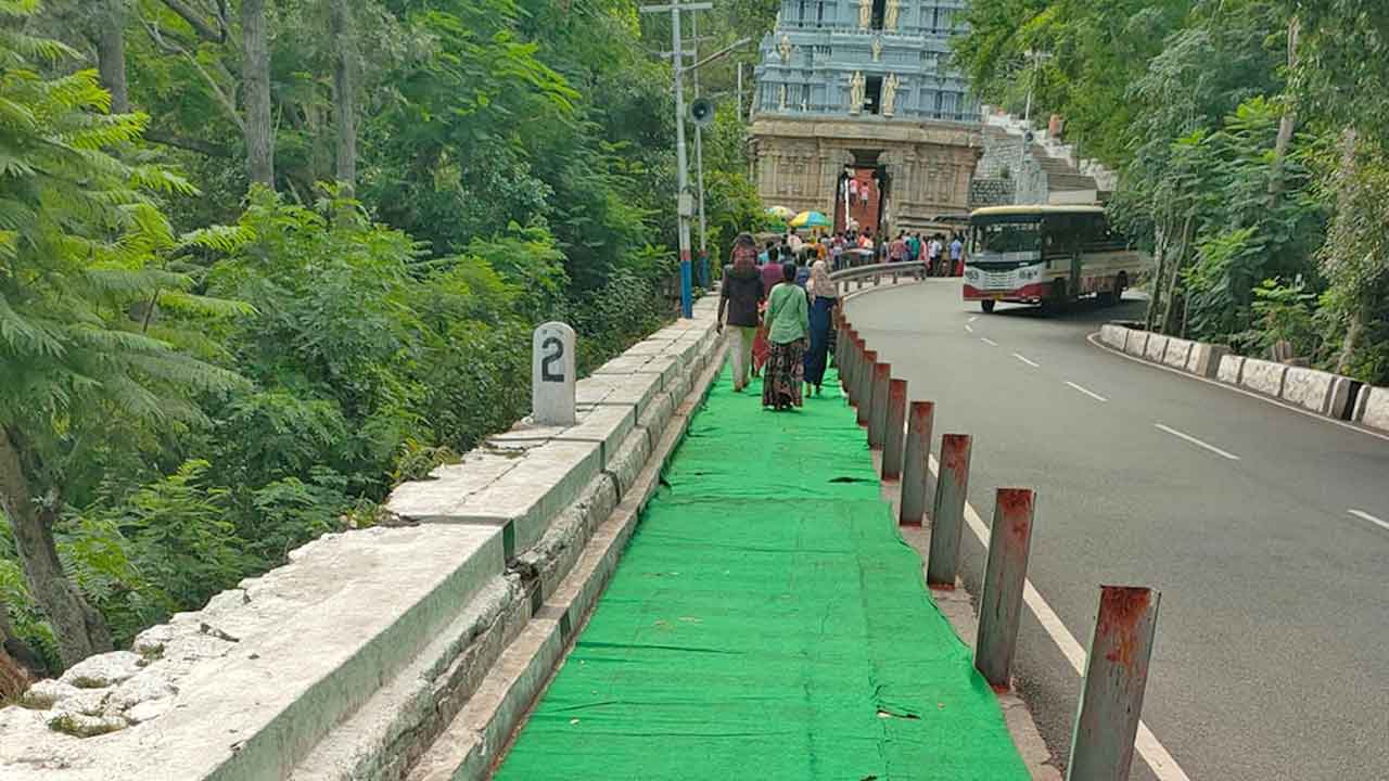 తిరుమల భక్తులకు గ్రీన్‌ కార్పెట్‌