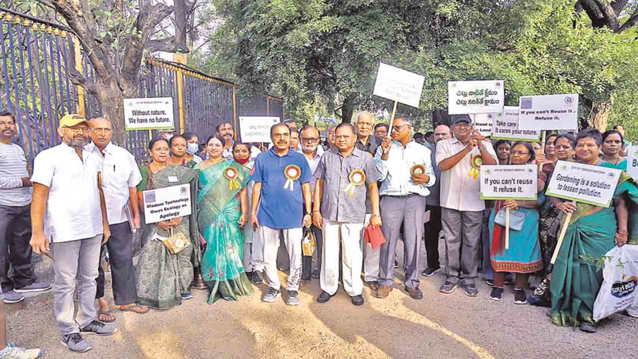 మిద్దె తోట..ఆరోగ్యానికి పూలబాట