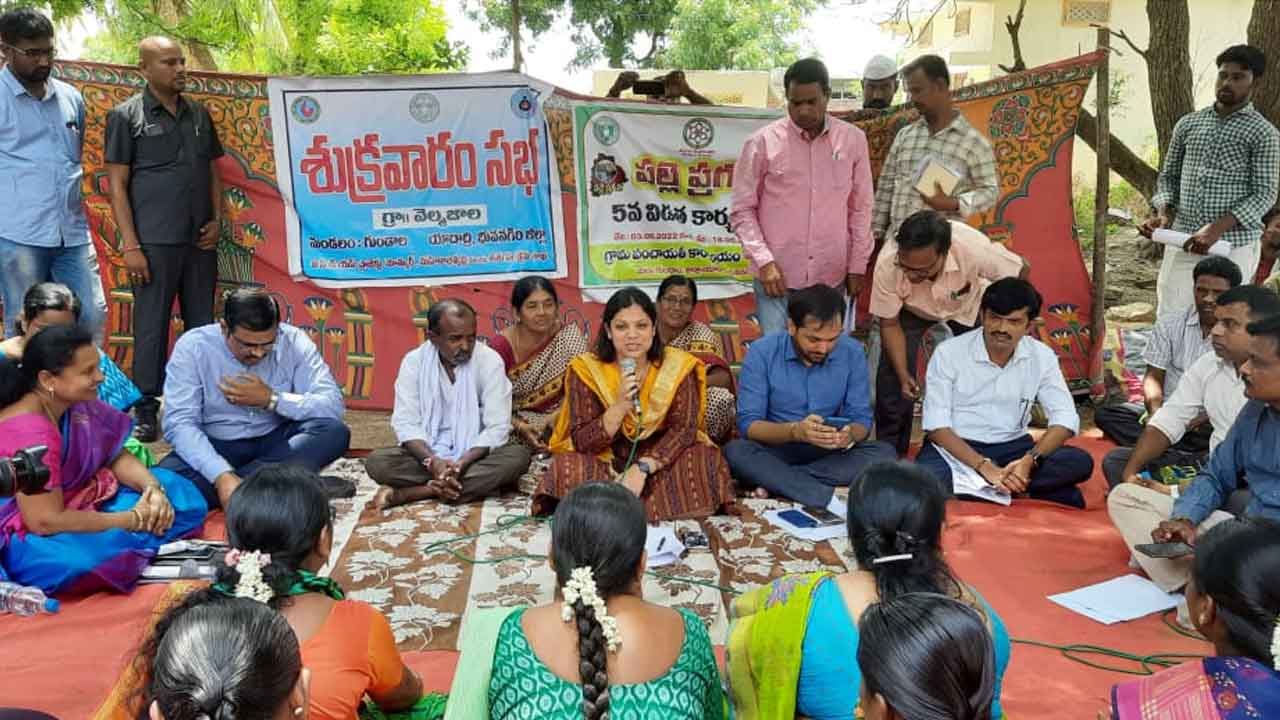 పల్లె ప్రగతిని సమర్థవంతంగా నిర్వహించాలి