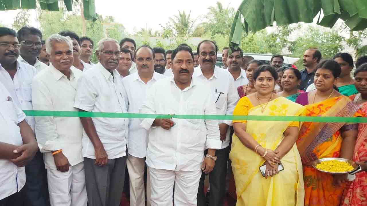 మౌలిక వసతుల కల్పనే ధ్యేయం