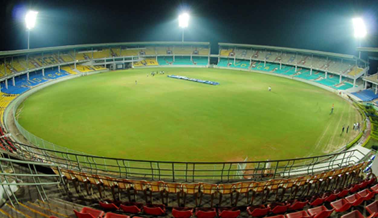 విశాఖ టీ-20 మ్యాచ్‌కు సర్వం సిద్ధం