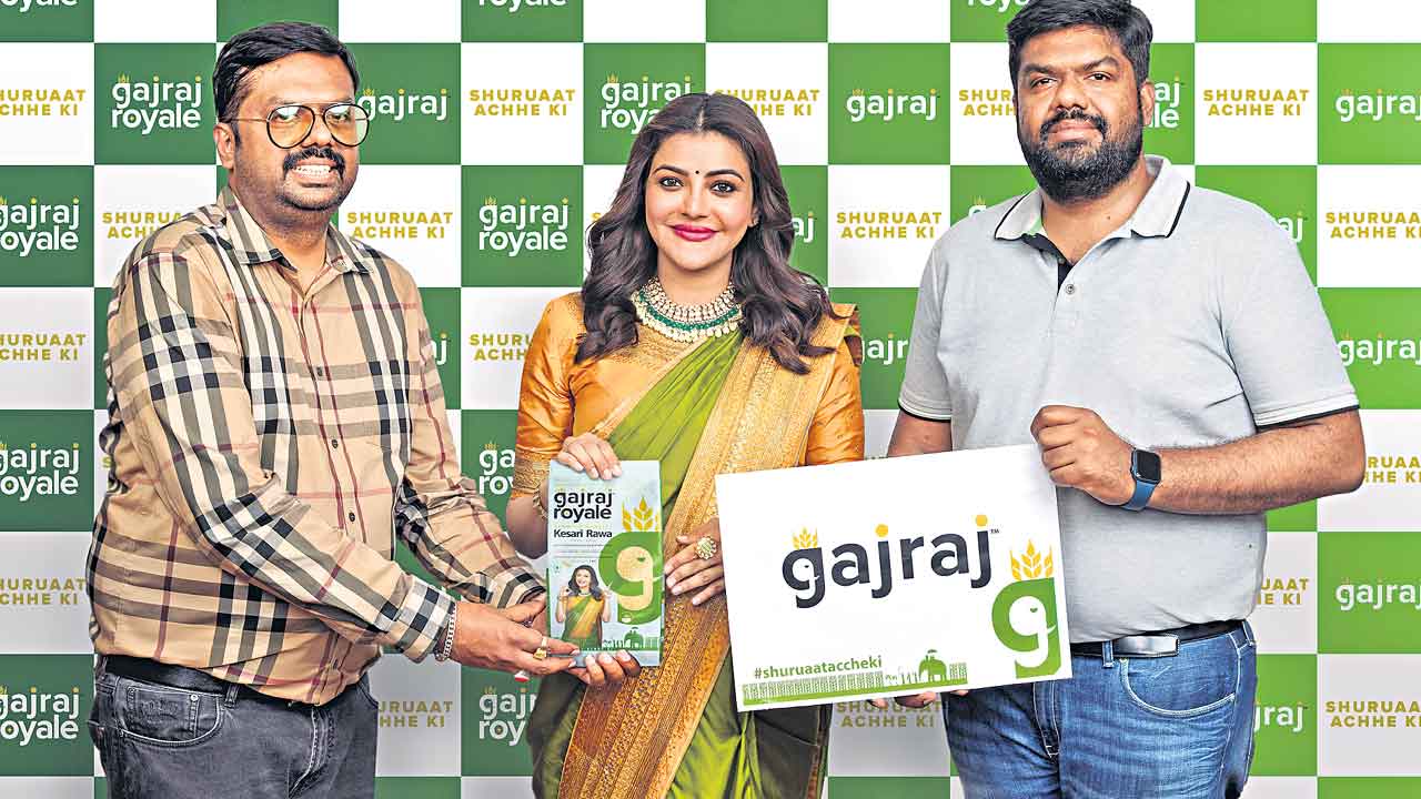 గజ్రాజ్‌ ప్రచారకర్తగా కాజల్‌ అగర్వాల్‌