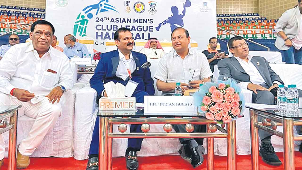 అట్టహాసంగా ఆసియా హ్యాండ్‌బాల్‌ టోర్నీ